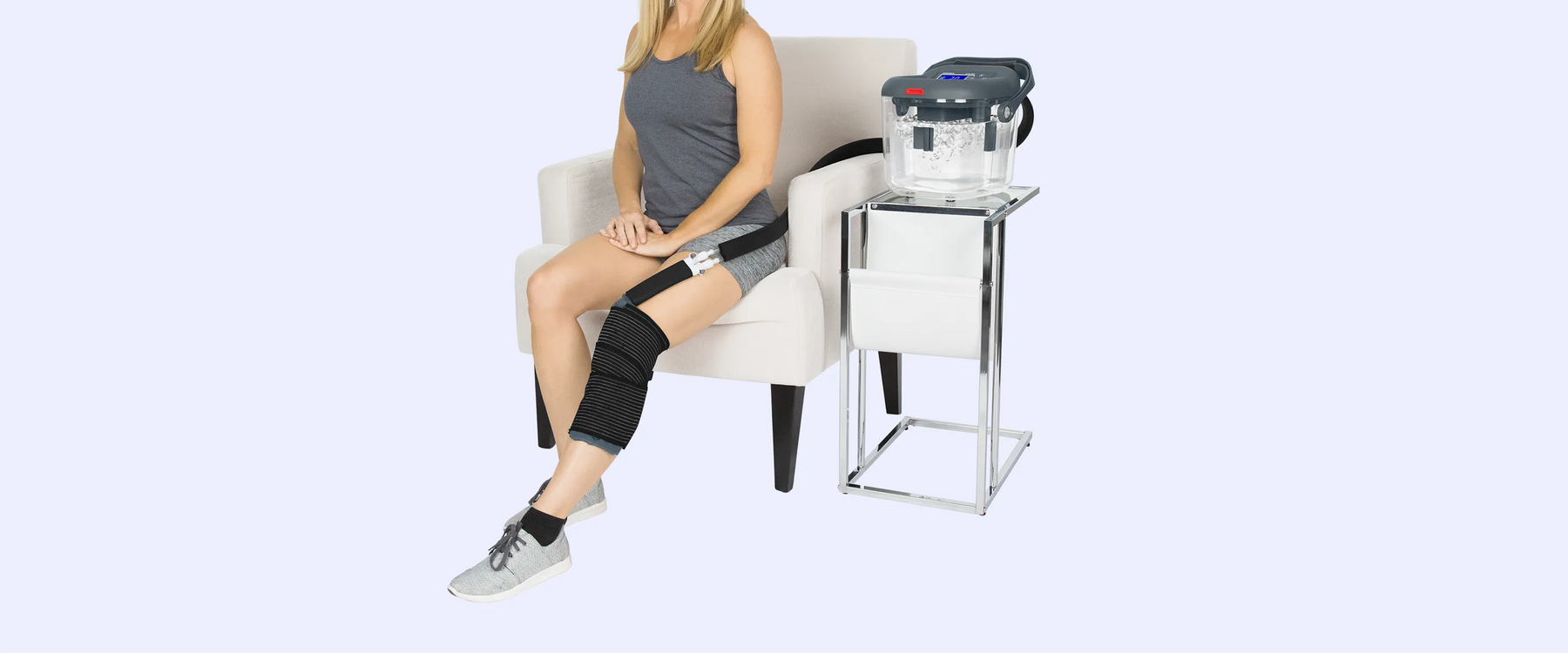 knee ice machine