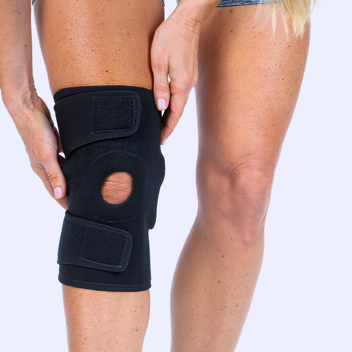 Wearing knee brace