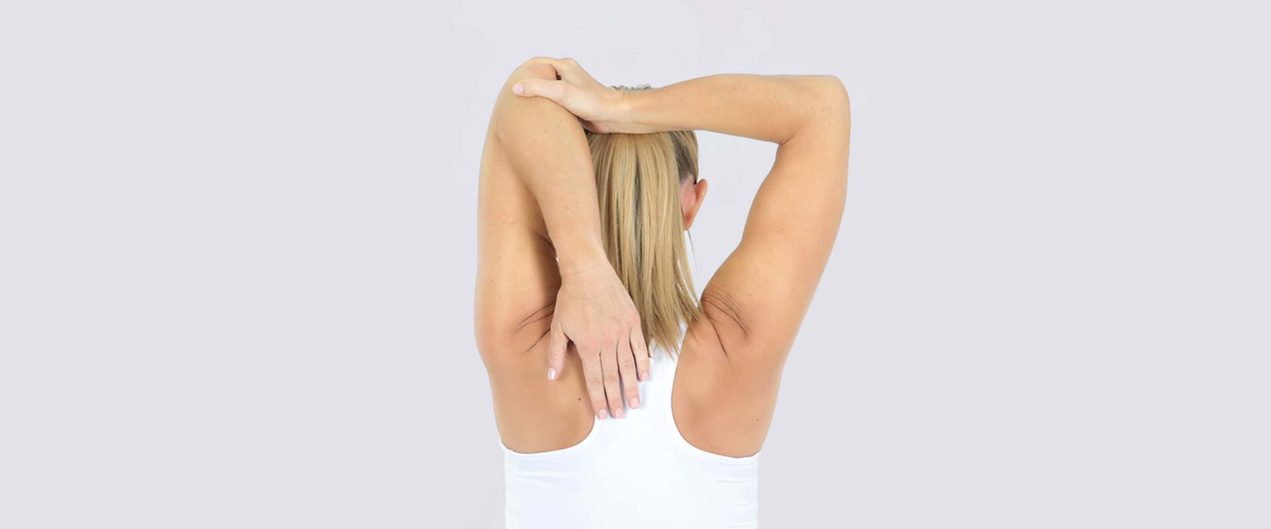 Woman Stretching Elbow