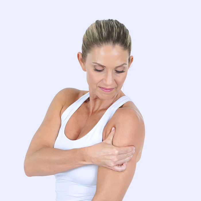 Woman shoulder massage