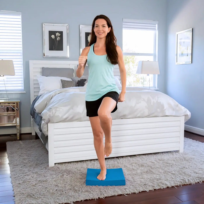 Woman exercise at home