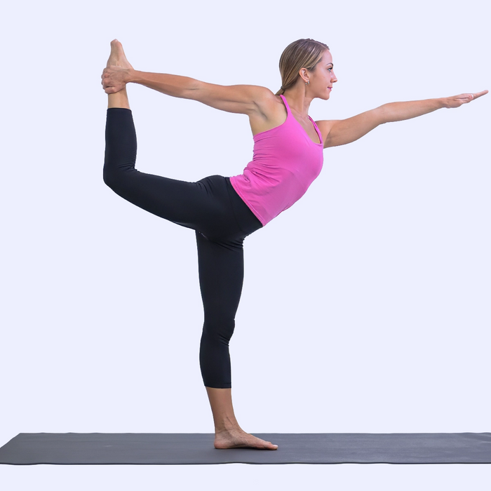 Woman yoga pose