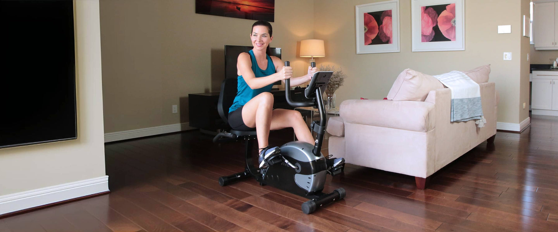 Woman Recumbent Bike