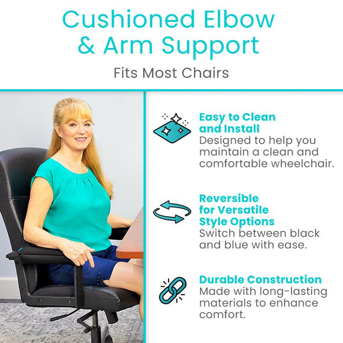 Easy-Clean Wheelchair Armrests