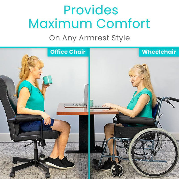 Easy-Clean Wheelchair Armrests