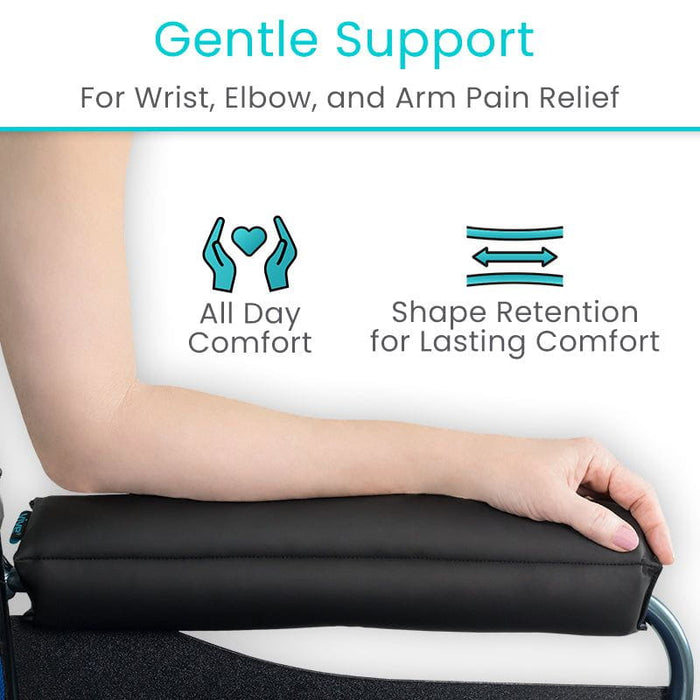 Easy-Clean Wheelchair Armrests