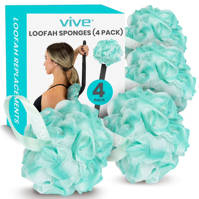 Interchangeable Loofah Sponge Replacement