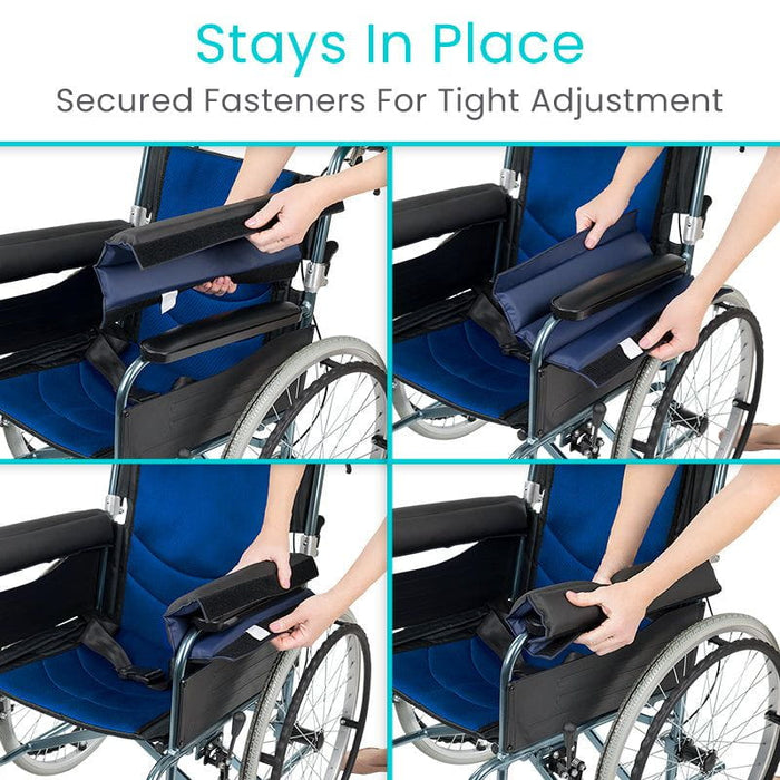 Easy-Clean Wheelchair Armrests