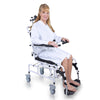 Reclining Shower Commode Transport Chair