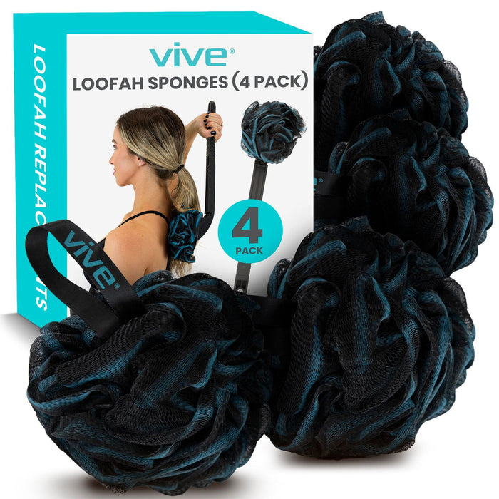 Interchangeable Loofah Sponge Replacement