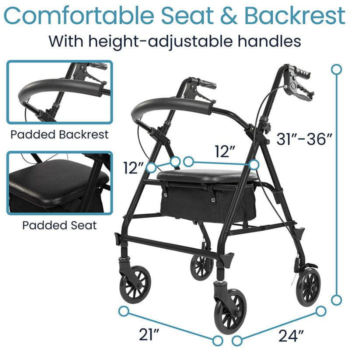 comfortable seat and backrest