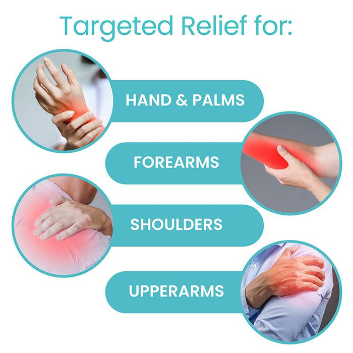 targeted pain relief crutch pads