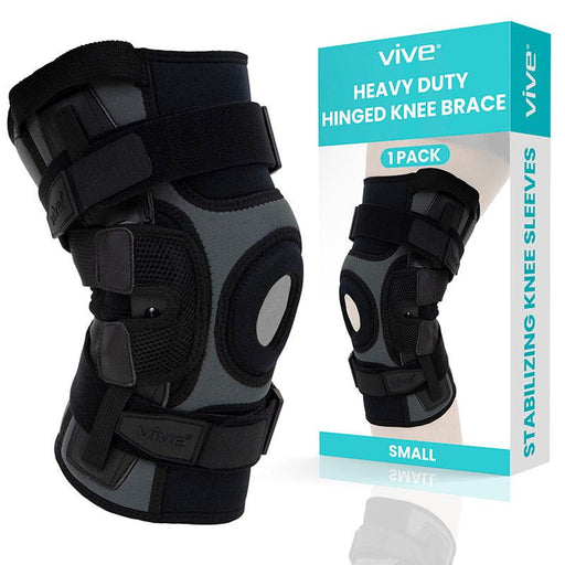 Heavy Duty Hinged Knee Brace Small