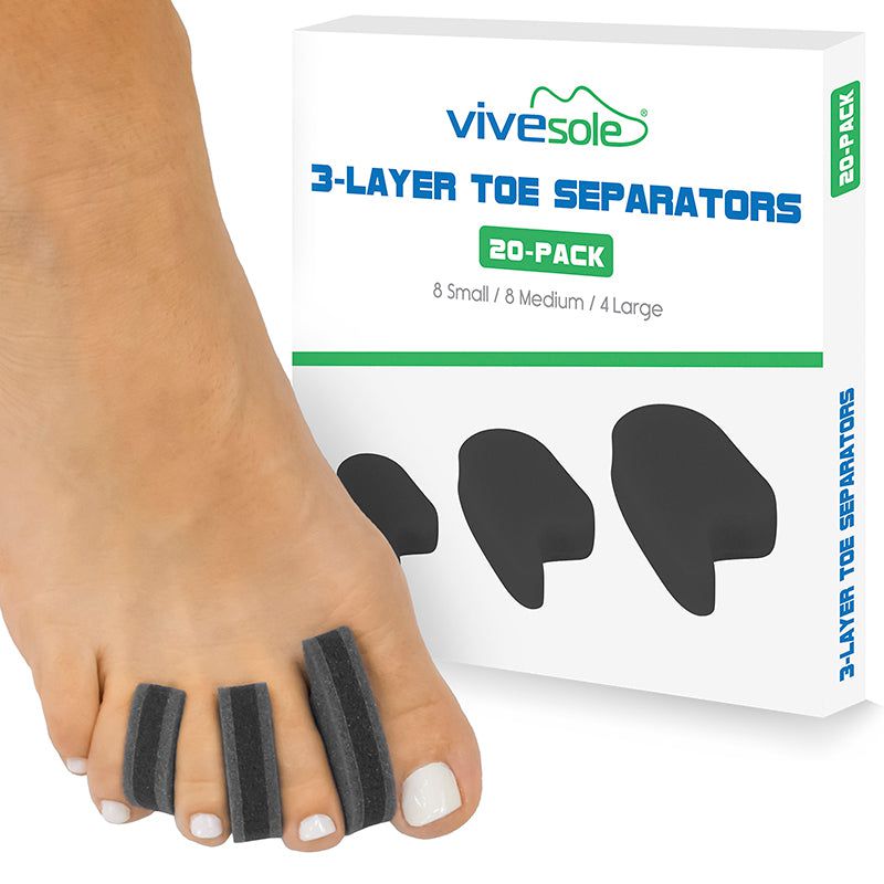 The Best Toe Separators Socks (in warranty registerations only)