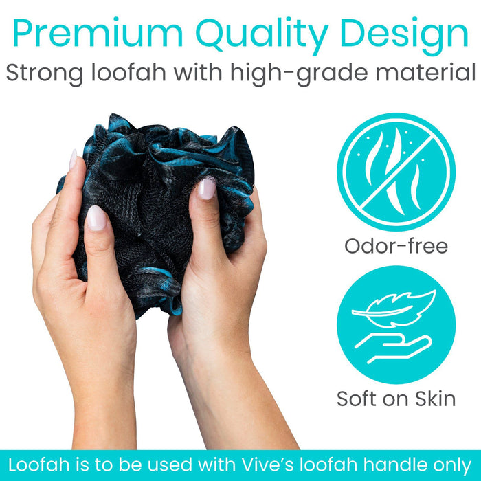 Bendable Loofah Replacement Set