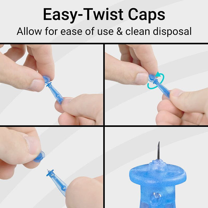 Easy-Twist Lancets