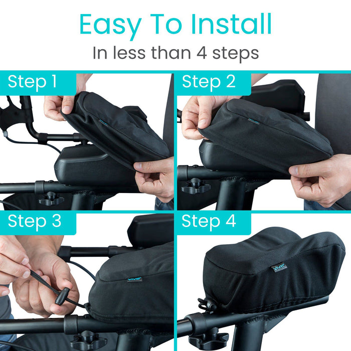 Upright Walker Forearm Pads