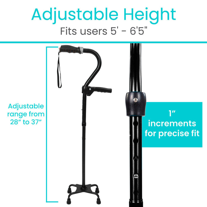 Adjustable Quad Cane