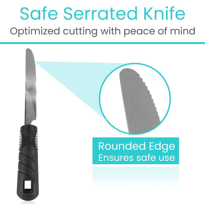 serrated knife