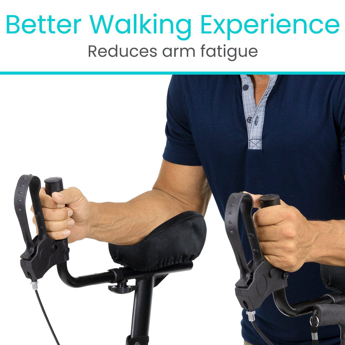 Upright Walker Forearm Pads