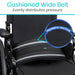 cushioned belt