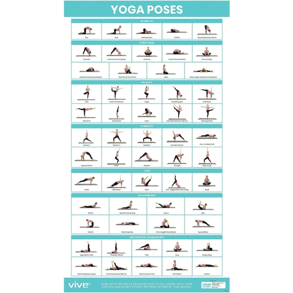 Buy Hand Drawn Yoga Poses A1 Poster Instant Download Online in India - Etsy