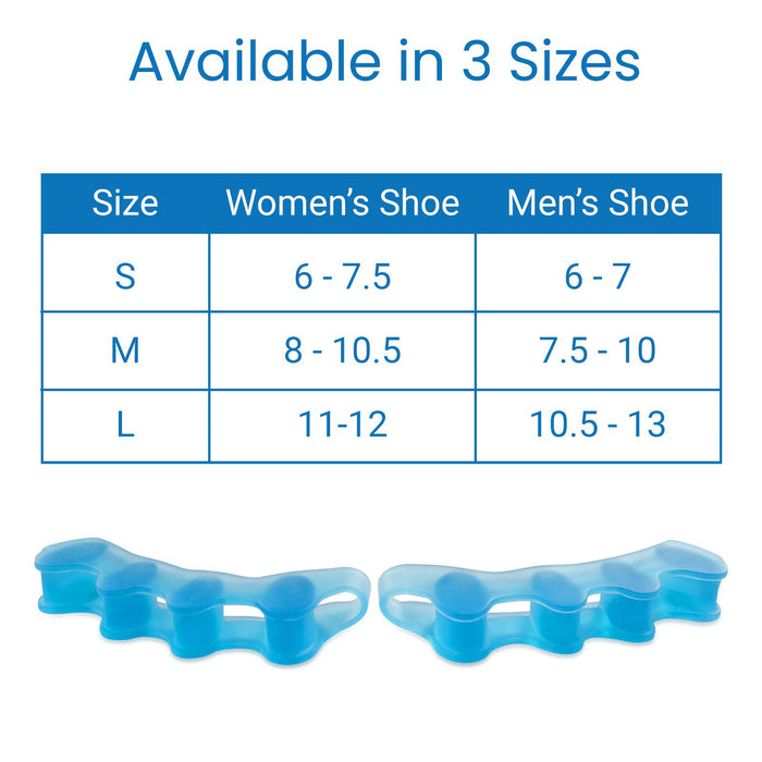 Ergonomic Toe Separators