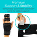 fingers support & stability