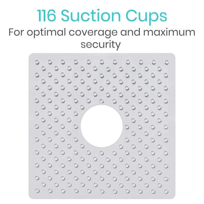 116 Suction Cups for optimal coverage and maximum security