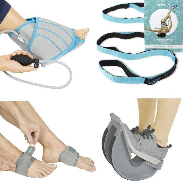 Plantar Fasciitis Bundle - Insole, Ice Wrap, + Splint - Vive Health