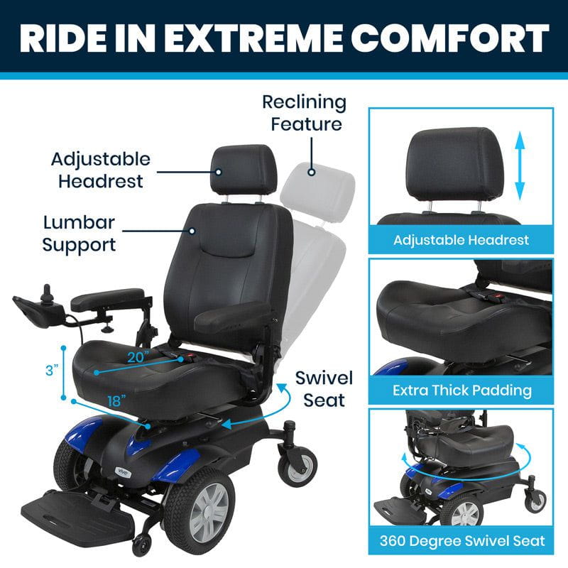 Extra Thick Swivel Seat Cushion & Rotating Seat Pad