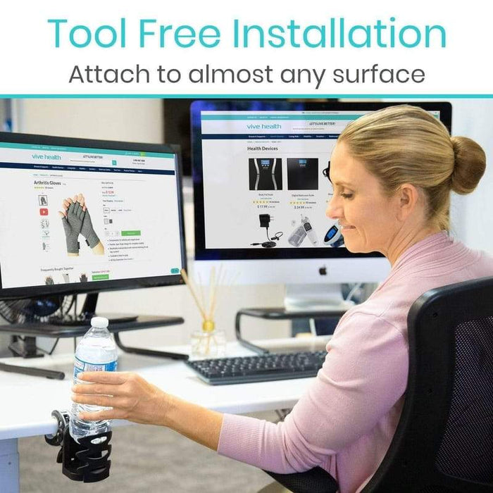 Tool Free Installation, Attach to almost any surface