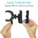 Easy Twist Knob, Tightly affix to various surfaves