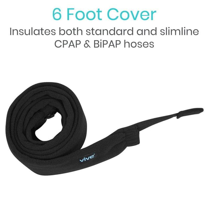 6 Foot Cover. Insulates both standard and slimline CPAP & BiPAP hoses