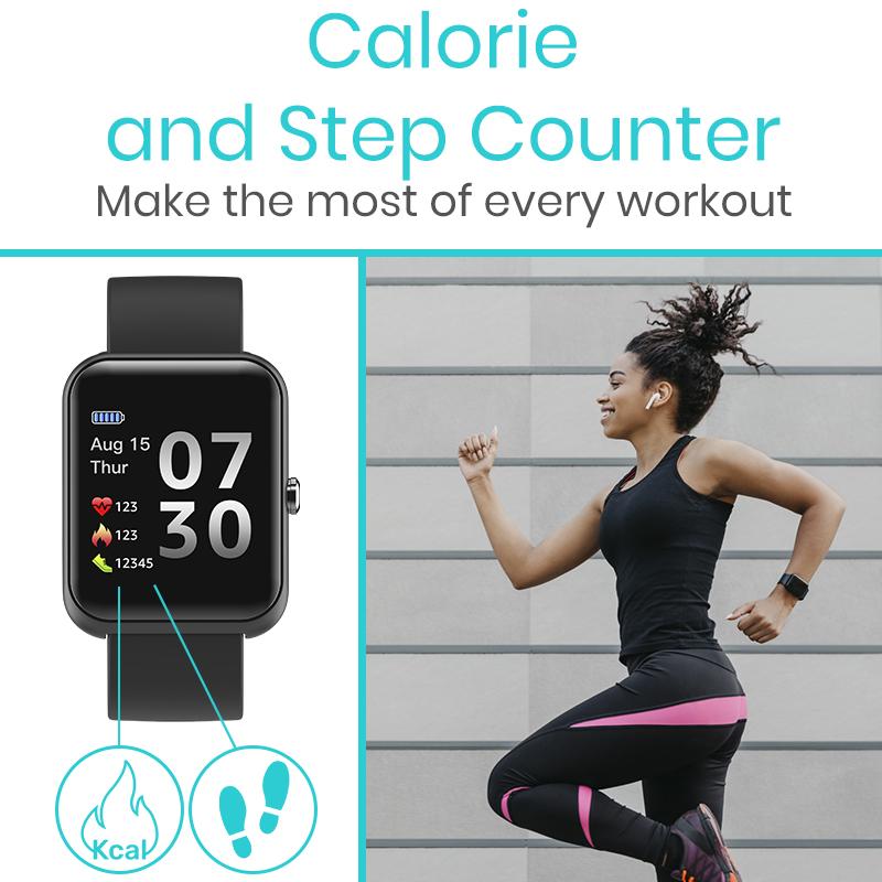 Fitness Tracker - Pedometer & Blood Oxygen Watch - Vive Health