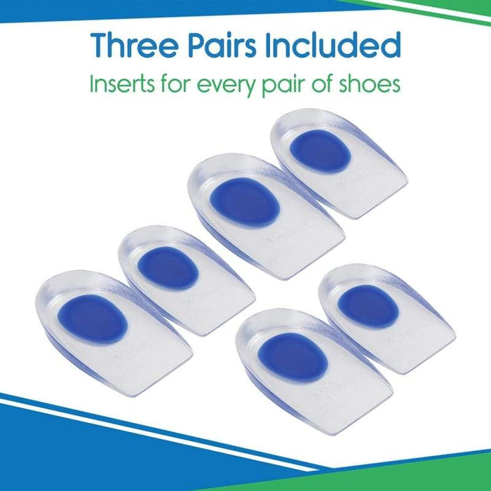 Three Pairs Included, Inserts for every pair of shoes