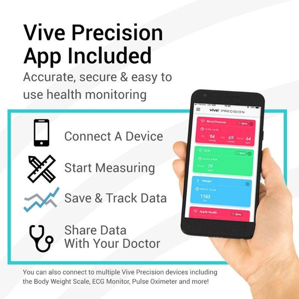  Vive Precision Bariatric Scale 550lbs Body Weight