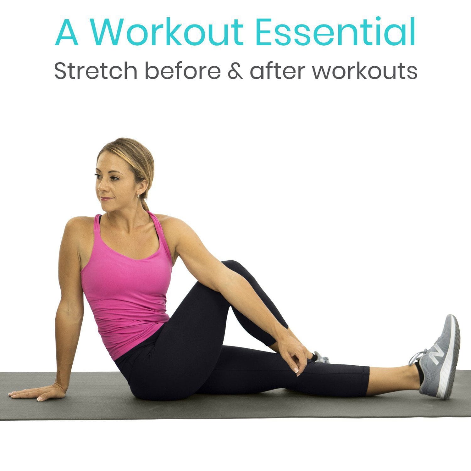 Stretching Workout Poster - 52 Exercises — Vive Health