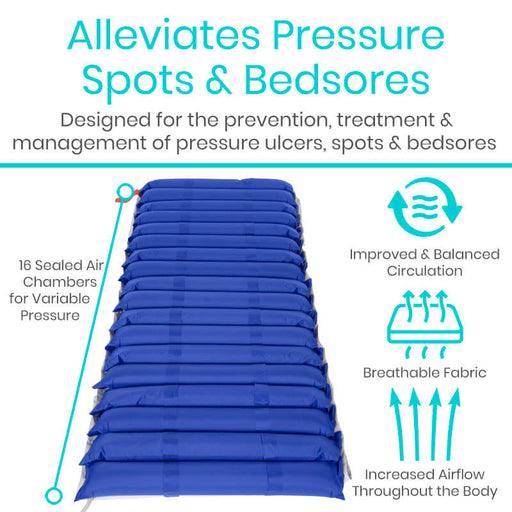 Alleviate pressure bed sore pad