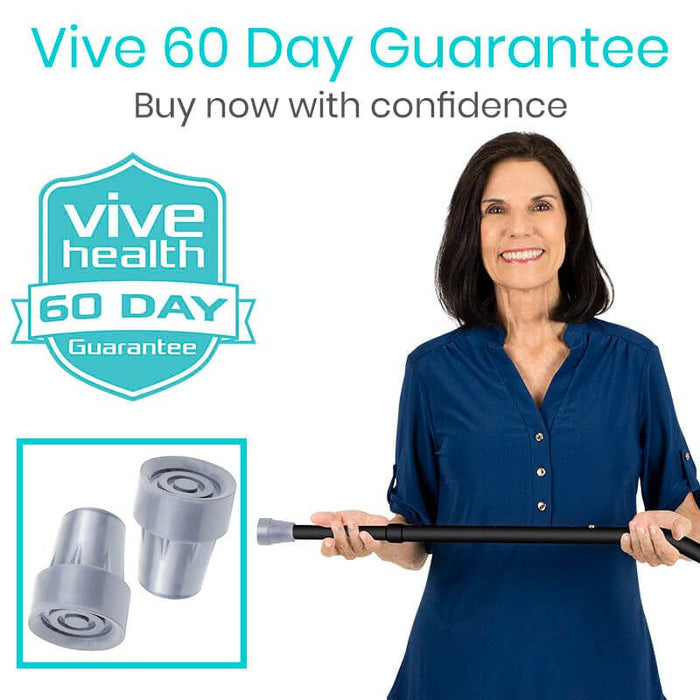 Cane tip 60 day guarantee