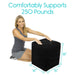 comfortably supports 250 pounds 