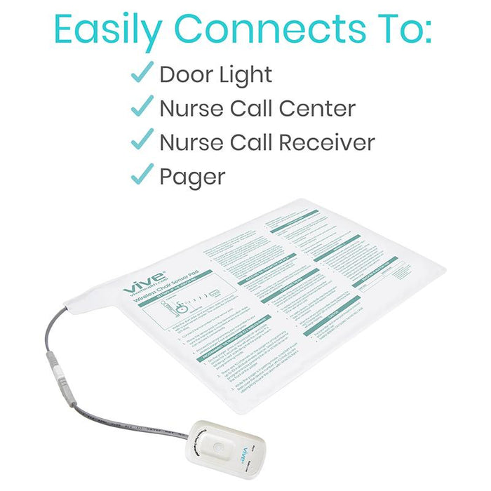 Easily Connects To: door light, nurse call center and receiver, and pager