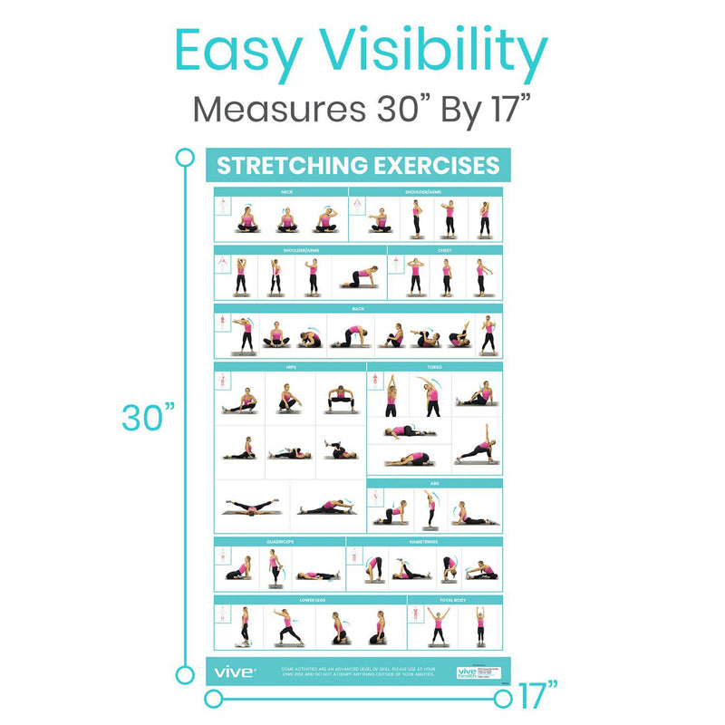 Stretching Workout Poster Vive