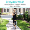 Everyday Wear,  Free range of motion during daily activities