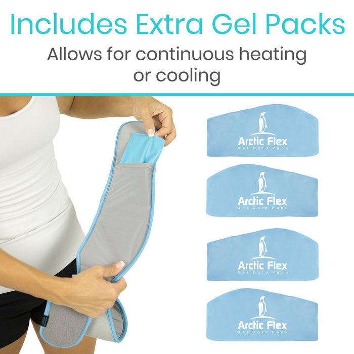 includes extra gel packs