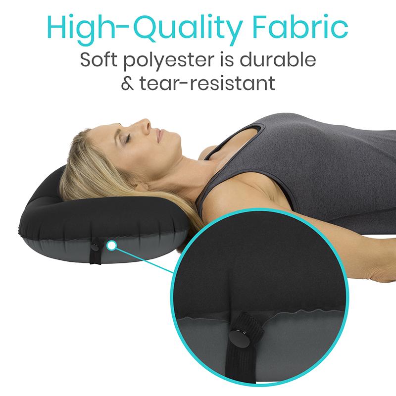 A0697 Tcare Inflatable Lumbar Support Back Cushion with 3D Mesh