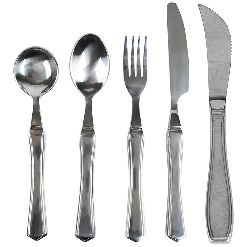 weighted eating utensils