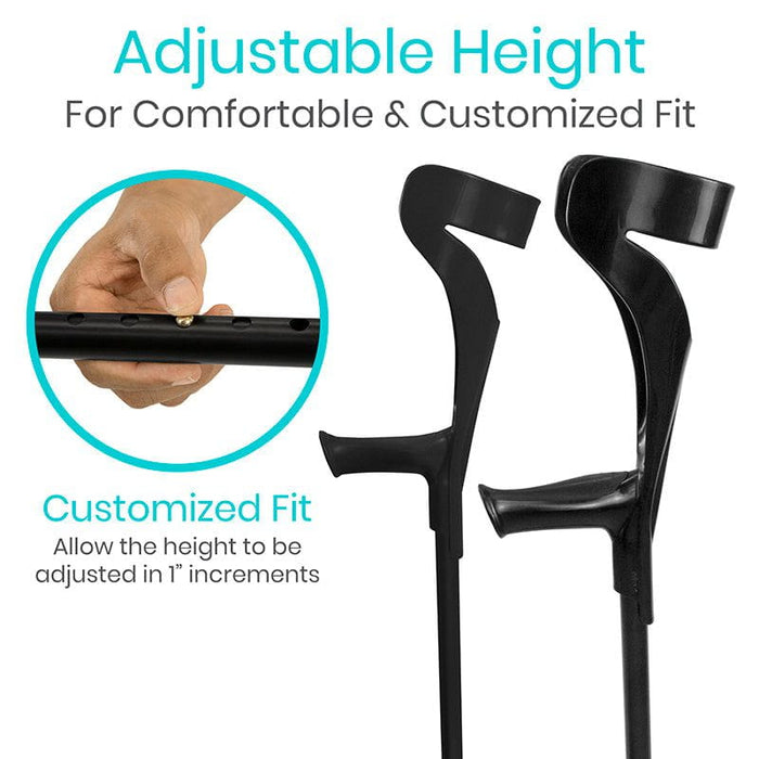 adjustable height in 1" increments