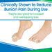 clinically shown to reduce bunion pain during use