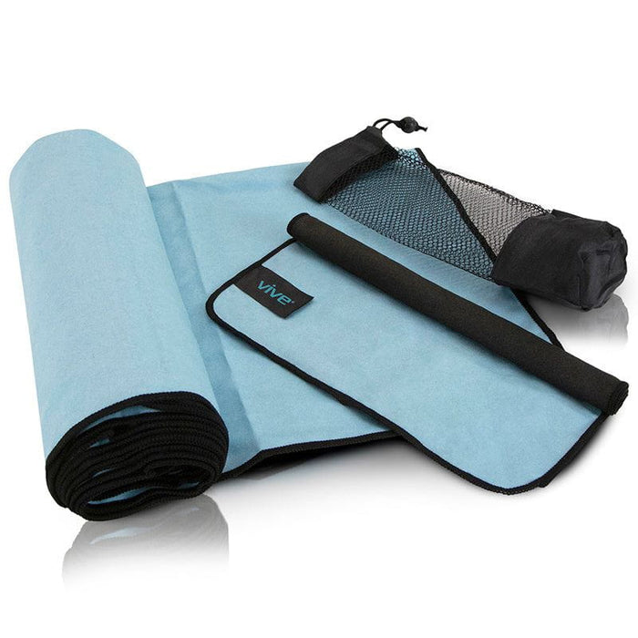 yoga towel set by vive